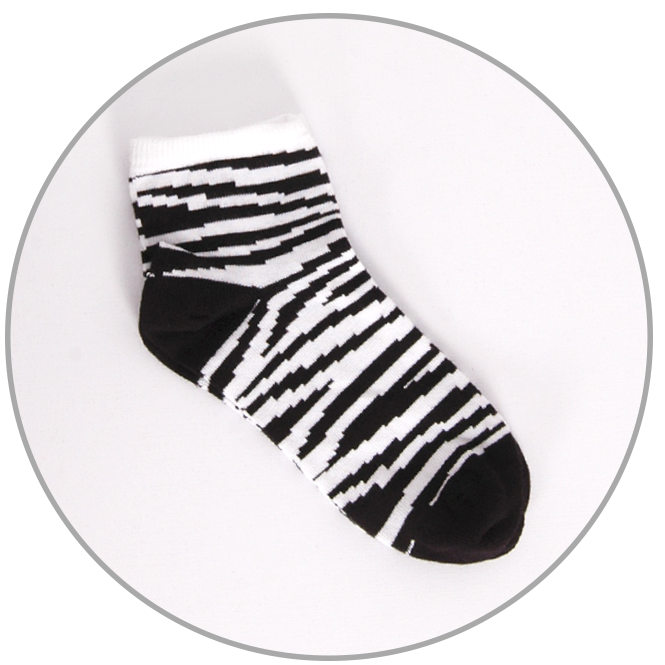 Calcetines Finos Cebra