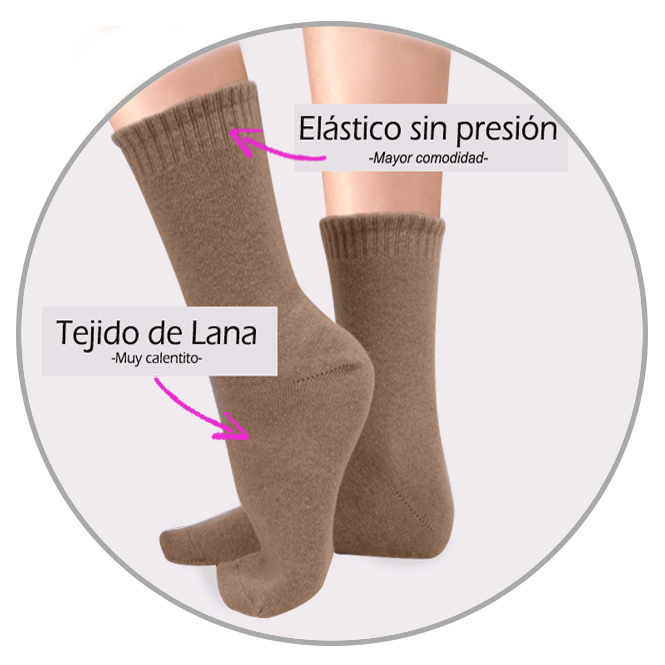 calcetines hombre lana