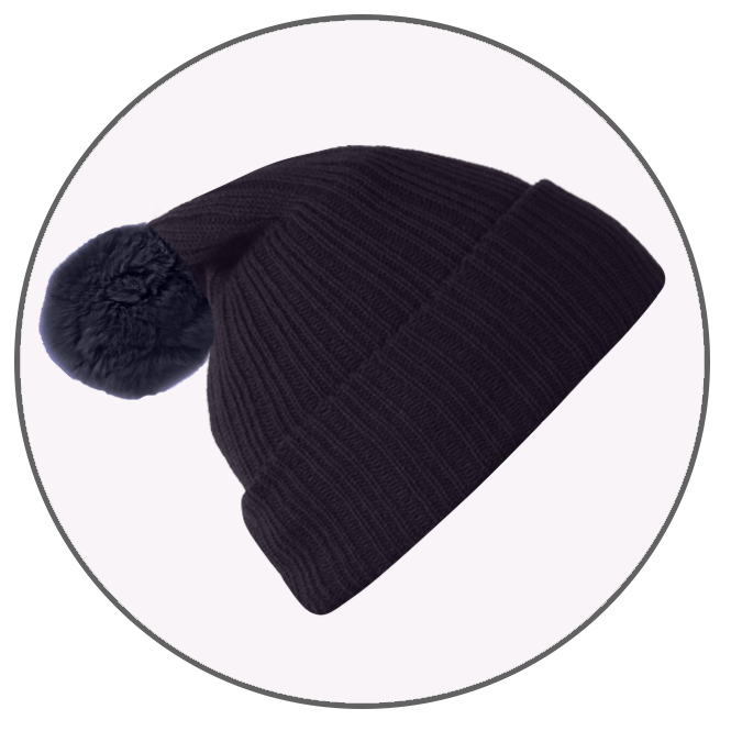 gorro pompón