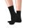 Calcetines 100%Algodón Canalé Mujer Negro Black