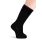 Calcetines altos lisos con lazo de terciopelo Negro Black