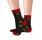 Calcetines Estampados-Divertidos Marihuana Negro Black