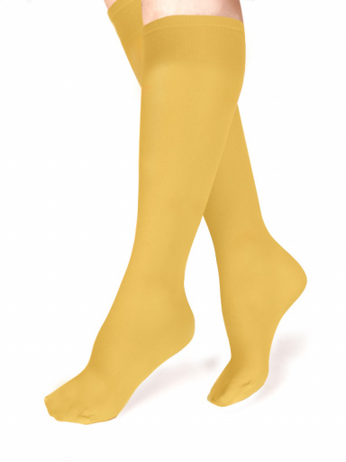 Calcetines altos Disfraz Amarillo Yellow