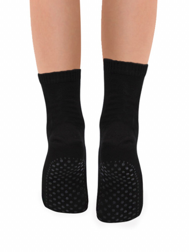 Calcetines antideslizantes algodón Negro Black