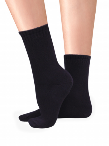 Calcetines con Cashmere Mujer Marino Navyblue