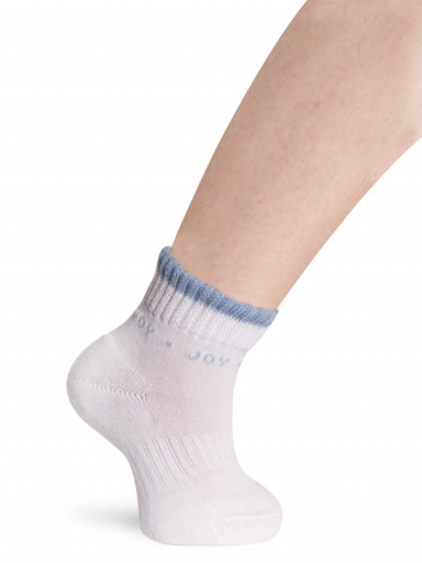 Calcetines deportivos infantiles Blanco-Azul White-Blue