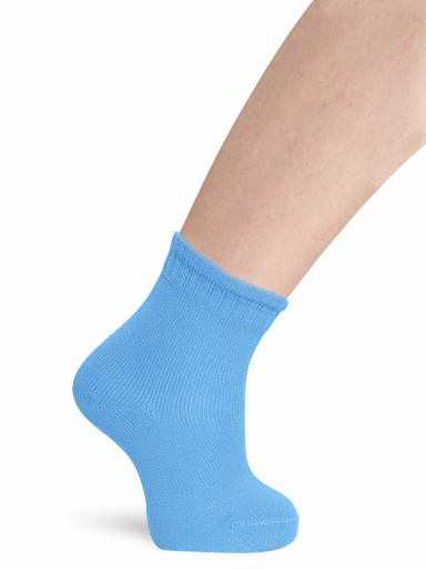 Calcetines Hilo Fino Niño-Niña Turquesa Turquoise