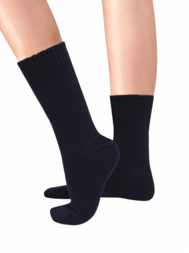 Calcetines Lana Merino Talla Grande Marino Navyblue