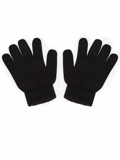 Guantes de punto Niño-Niña Negro Black