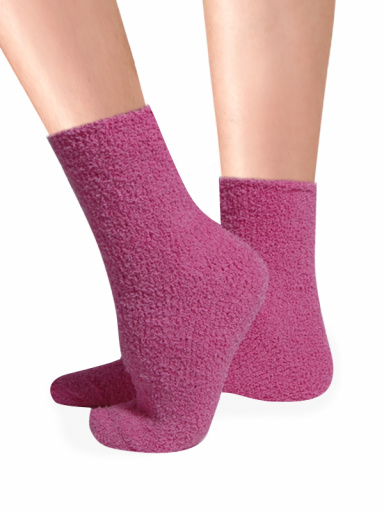 Calcetines Felpa Rosa Pink