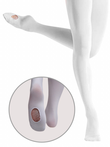 Pantys Ballet Convertible Blanco White