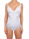 Body Control busto libre encaje Blanco White