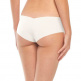 Braga bikini cortada a láser Blanco White