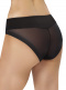 Braga vientre plano efecto tanga Negro Black