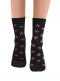 Calcetines con cashmere fantasía Fucsia Fuchsia