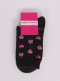 Calcetines con cashmere fantasía Fucsia Fuchsia
