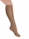 Calcetines altos calados lateral Camel