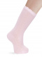 Calcetines altos calados lateral Rosa Pink