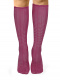 Calcetines Altos Calados Mujer Fucsia Fuchsia