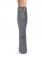 Calcetines altos canalé con lazo trasero Gris Grey