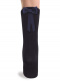 Calcetines altos canalé con lazo trasero Marino Navyblue