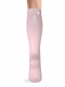 Calcetines altos canalé con lazo trasero Rosa Pink
