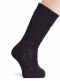 Calcetines altos labrados Marino Navyblue
