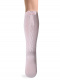 Calcetines altos labrados con lazo trasero Rosa Pink