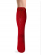 Calcetines altos labrados con lazo trasero Rojo Red