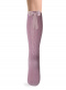 Calcetines altos labrados con lazo trasero Rosa Palo Rosewood
