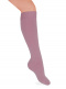 Calcetines Altos Lisos Rosa Pastel Pinkpie