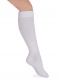 Calcetines Altos Lisos Blanco White