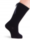 Calcetines altos lisos con lazo trasero Marino Navyblue