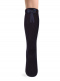 Calcetines altos lisos con lazo trasero Marino Navyblue