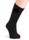 Calcetines altos lisos con pompón Antracita Antracite