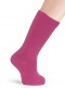 Calcetines Altos Lisos Fucsia Fuchsia