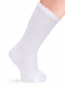 Calcetines altos perlé Blanco White