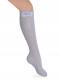 Calcetines altos perlé calado plumeti con pajarita de tul Azul Bebe Babyblue