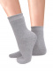 Calcetines antideslizantes con rizo interior Gris Grey