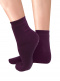 Calcetines antideslizantes con rizo interior Morado Purple