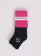 Calcetines bebé cashmere con rombos Marino Navyblue