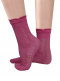 Calcetines calados puño vuelto mujer Fucsia Fuchsia