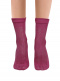 Calcetines calados puño vuelto mujer Fucsia Fuchsia