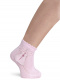 Calcetines cortos calados con borlas Rosa Pink