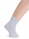 Calcetines cortos labrados Azul Bebe Babyblue