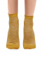 Calcetines cortos labrados mujer Oro Gold