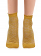 Calcetines cortos labrados mujer Oro Gold