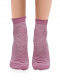 Calcetines cortos labrados mujer Rosa Pink