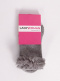 Calcetines cortos con puntilla Gris Grey