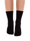 Calcetines cortos modal sin puño mujer Negro Black